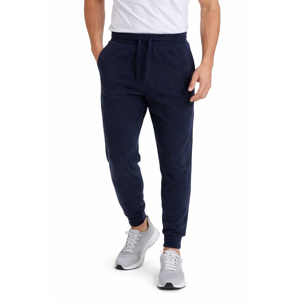 Alo Yoga Men’s Navy Jogger Sweatpants‎ Drawstring Athleisure Active Lounge Pants